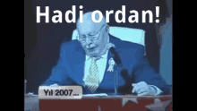 Necmettin Erbakan Hadi Ordan GIF - Necmettin Erbakan Hadi Ordan Erbakan GIFs
