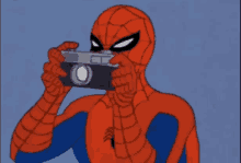 Spiderman Neat GIF - Spiderman Neat Taking Pictures GIFs