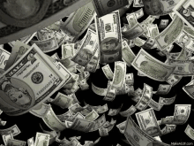 animated money falling gif