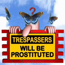 Trespassers Will Be Prosecuted No Intruders GIF