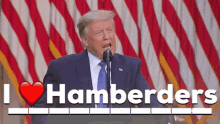 Hamberders Donald GIF - Hamberders Donald I Love Hamberders GIFs