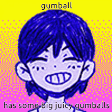 Gumball The Amazing World Of Gumball GIF - Gumball The Amazing World Of Gumball Big Juicy Gumballs GIFs