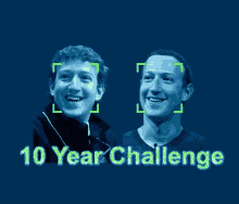 10year Challenge Facebook GIF - 10year Challenge Facebook Mark Zuckerberg GIFs
