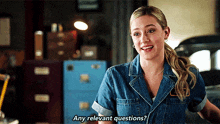 Riverdale Any Relevant Questions GIF - Riverdale Any Relevant Questions Relevant Questions GIFs
