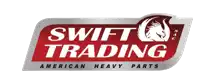 swift trading american heavy parts logo with a horse on it