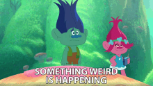 Something Weird Is Happening Branch GIF - Something Weird Is Happening Branch Poppy GIFs