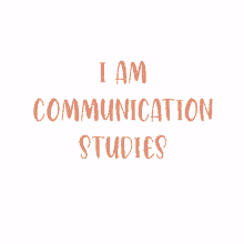 communication studies i am communication studies text glitter change color