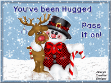 Snowman Hug GIF - Snowman Hug GIFs