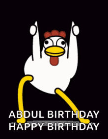 Abdul Birthday Abdul GIF - Abdul Birthday Abdul Chicken Dance GIFs