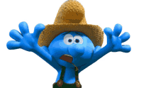 stop farmer smurf smurfs hold it right there trembling