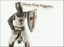 No More Faggotry Deus GIF - No More Faggotry Deus Vult GIFs