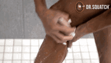 Washing Leg Washing Legs GIF - Washing Leg Washing Legs Scrubbing Leg GIFs