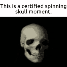 Skull Spinning Skull GIF - Skull Spinning Skull Ong GIFs