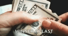 Money Counting Money GIF - Money Counting Money Winner At Last GIFs