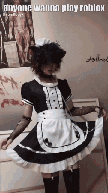 roblox noob maid