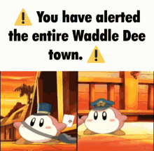 Waddle Dee Kirby GIF - Waddle Dee Kirby Kirby Meme GIFs