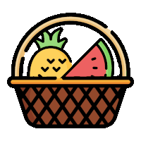 Fruitbasket Sticker - Fruitbasket Stickers