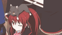 Anime Red Hair GIF - Anime Red Hair Cat GIFs
