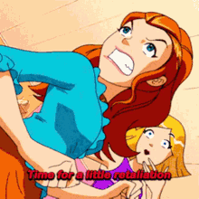 Totally Spies Sam GIF - Totally Spies Sam Time For A Little Retaliation GIFs