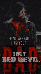 a poster for a movie that says if you are bad i am your high growth