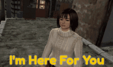 Shenmue Shenmue Im Here For You GIF - Shenmue Shenmue Im Here For You Nozomi Im Here For You GIFs