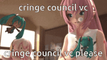 Luka Megurine Cringe Council GIF - Luka Megurine Cringe Council GIFs