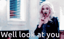 Well Look At You Killer Frost GIF - Well Look At You Killer Frost Sassy GIFs