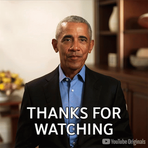 Thanks For Watching Barack Obama GIF - Thanks For Watching Barack Obama  Youtube - Discover & Share GIFs