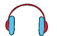 Downsign Headphone Sticker - Downsign Headphone Music Stickers