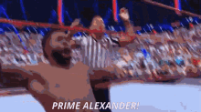 Cedric Alexander Prime Alexander GIF - Cedric Alexander Prime Alexander Wwe GIFs