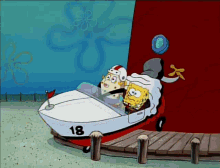spongebob mrs puff driving blown up agitated