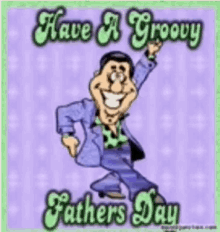 Happy Fathers Day Groovy GIF - Happy Fathers Day Groovy Greetings GIFs