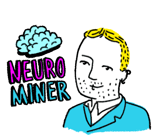 Neuro Miner Sticker - Neuro Miner Dr Stickers