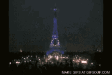 Eiffel Tower Night GIF - Eiffel Tower Night GIFs