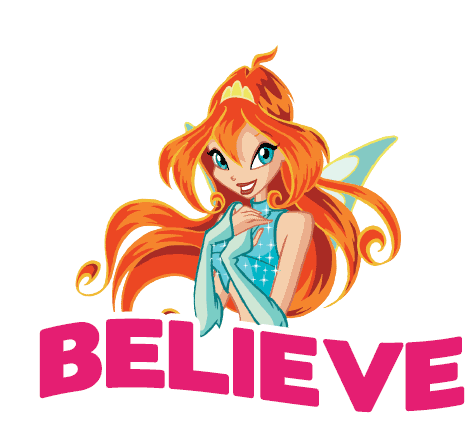 Bloom Believe Sticker - Bloom Believe Winx Stickers