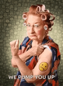 Arm Of Honnor Old Lady GIF