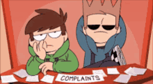 Complaints Are Not Cared For Eddsworld GIF - Complaints Are Not Cared For Eddsworld Bored GIFs