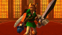 Zelda The Legend Of Zelda GIF - Zelda The Legend Of Zelda Vinesauce GIFs