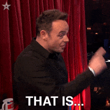 That Is Talent Ant Mcpartlin GIF - That Is Talent Ant Mcpartlin Britain'S Got Talent GIFs