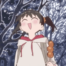 anime anime girl laughing laugh yama no susume