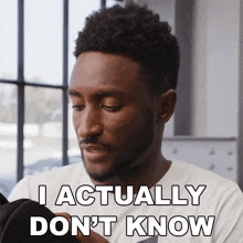 I Actually Dont Know Marques Brownlee GIF - I Actually Dont Know Marques Brownlee I Have No Idea GIFs