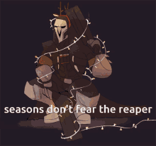 Reaper Christmas GIF - Reaper Christmas Overwatch GIFs