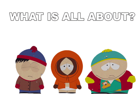 What Is All About Stan Marsh Sticker - What Is All About Stan Marsh Kenny Stickers