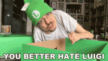 You Better Hate Luigi Luigi GIF - You Better Hate Luigi Luigi Nintendo GIFs
