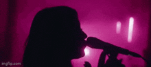 Alex Reade In Shadow GIF - Alex Reade In Shadow Pink GIFs