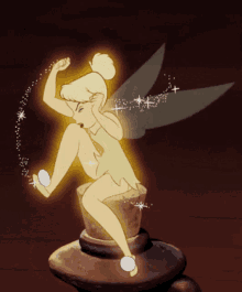 Tinkerbell Frustrated GIF