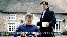 Breakfast Sherlock GIF - Breakfast Sherlock Benedict Cumberbatch GIFs
