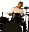 Drums Drummer Sticker - Drums Drummer Drumming Stickers