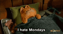 Garfield I Hate Mondays GIF - Garfield I Hate Mondays Case Of The Mondays GIFs