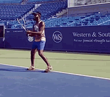 Tennis Fail Swing And Miss GIF